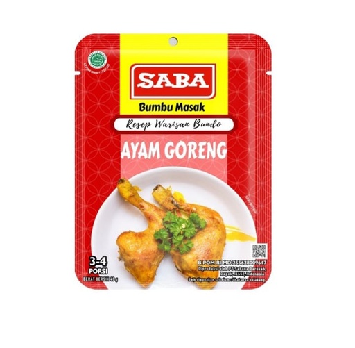 [FG014] Bumbu Ayam Goreng 40g