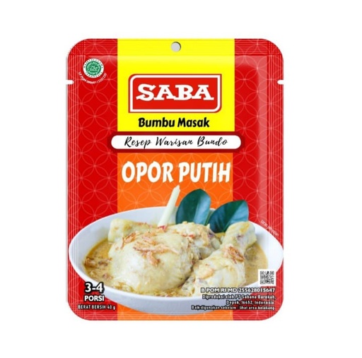 [FG015] Bumbu Opor Putih 40g