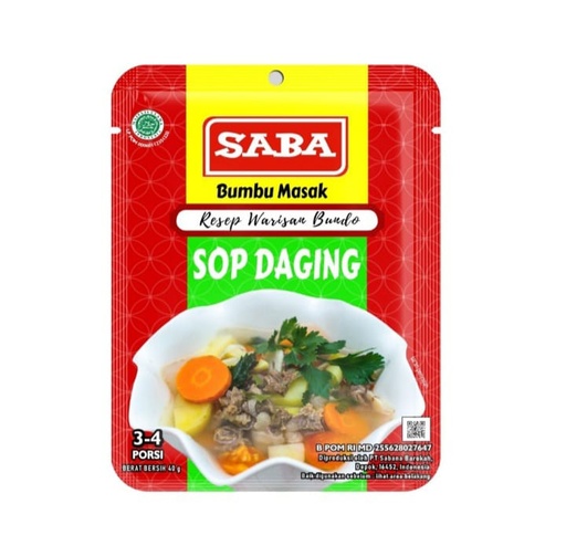 [FG022] Bumbu Sop Daging 40g