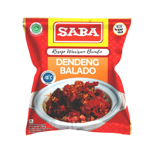 [FG050] Dendeng Balado Frozen 350g