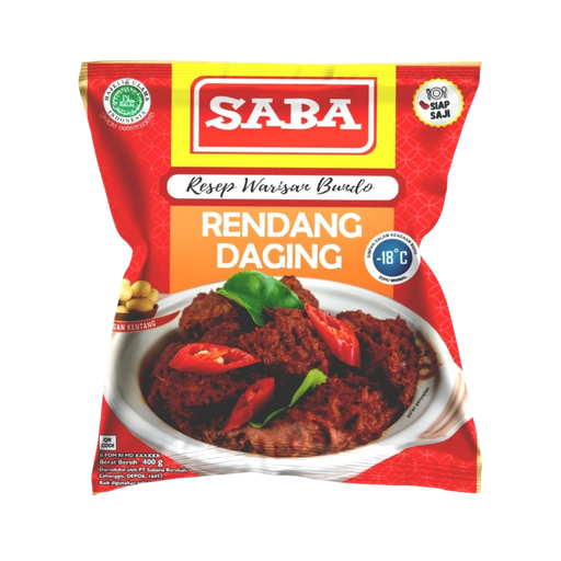 [FG056] Rendang Daging Frozen 350gr